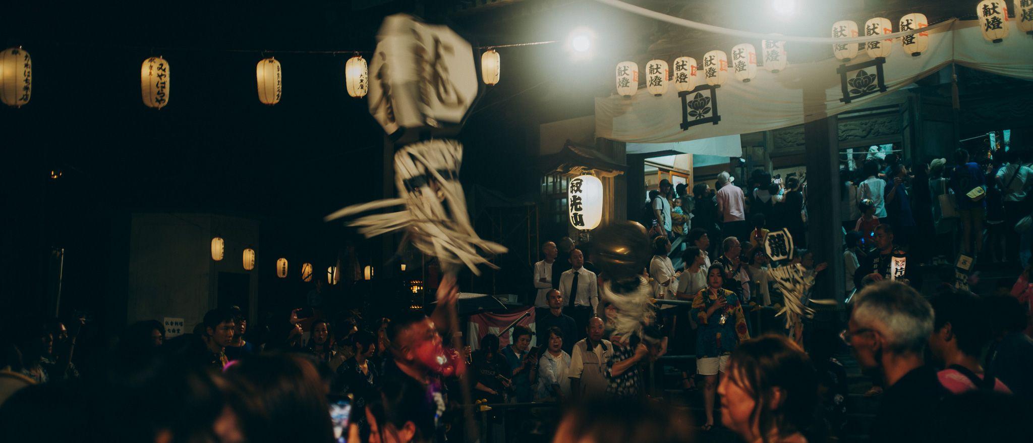 祭礼が近いまち